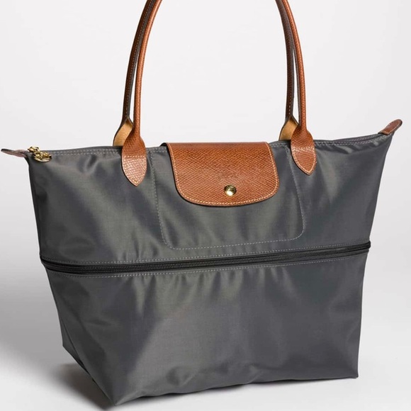 expandable longchamp tote